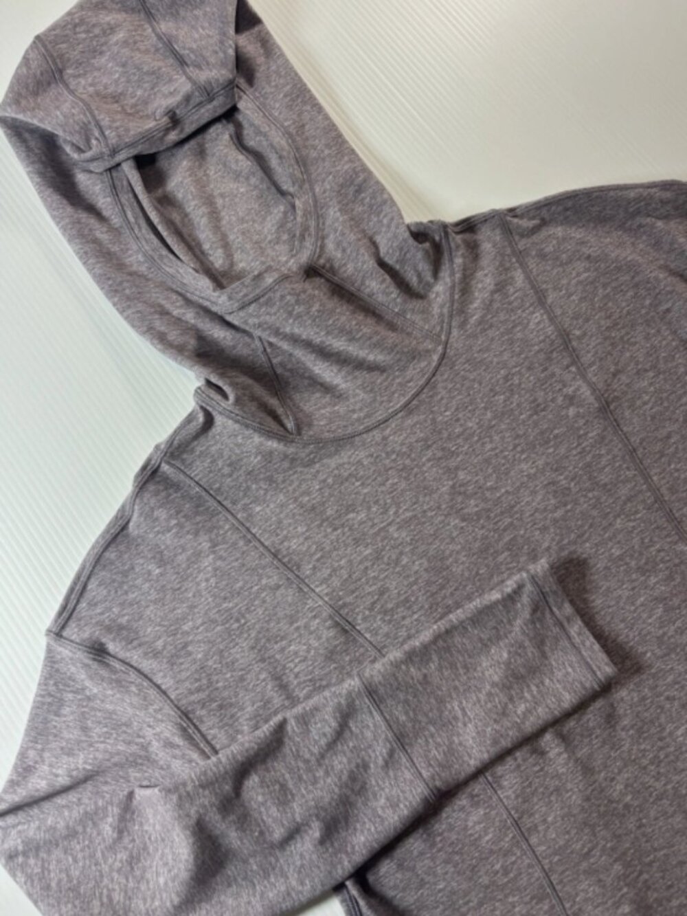 Lululemon Women's Ready To Rulu Hoodie Pullover XS Heathered Frosted Mulberry